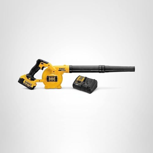 DEWALT 20V MAX Blower for Jobsite Kit, Compact, Battery & Charger Included (DCE100M1)