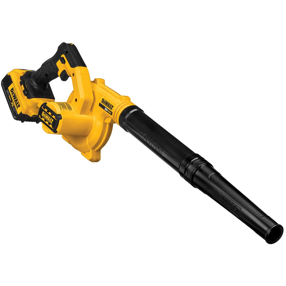 DEWALT 20V MAX Blower for Jobsite Kit, Compact, Battery & Charger Included (DCE100M1)