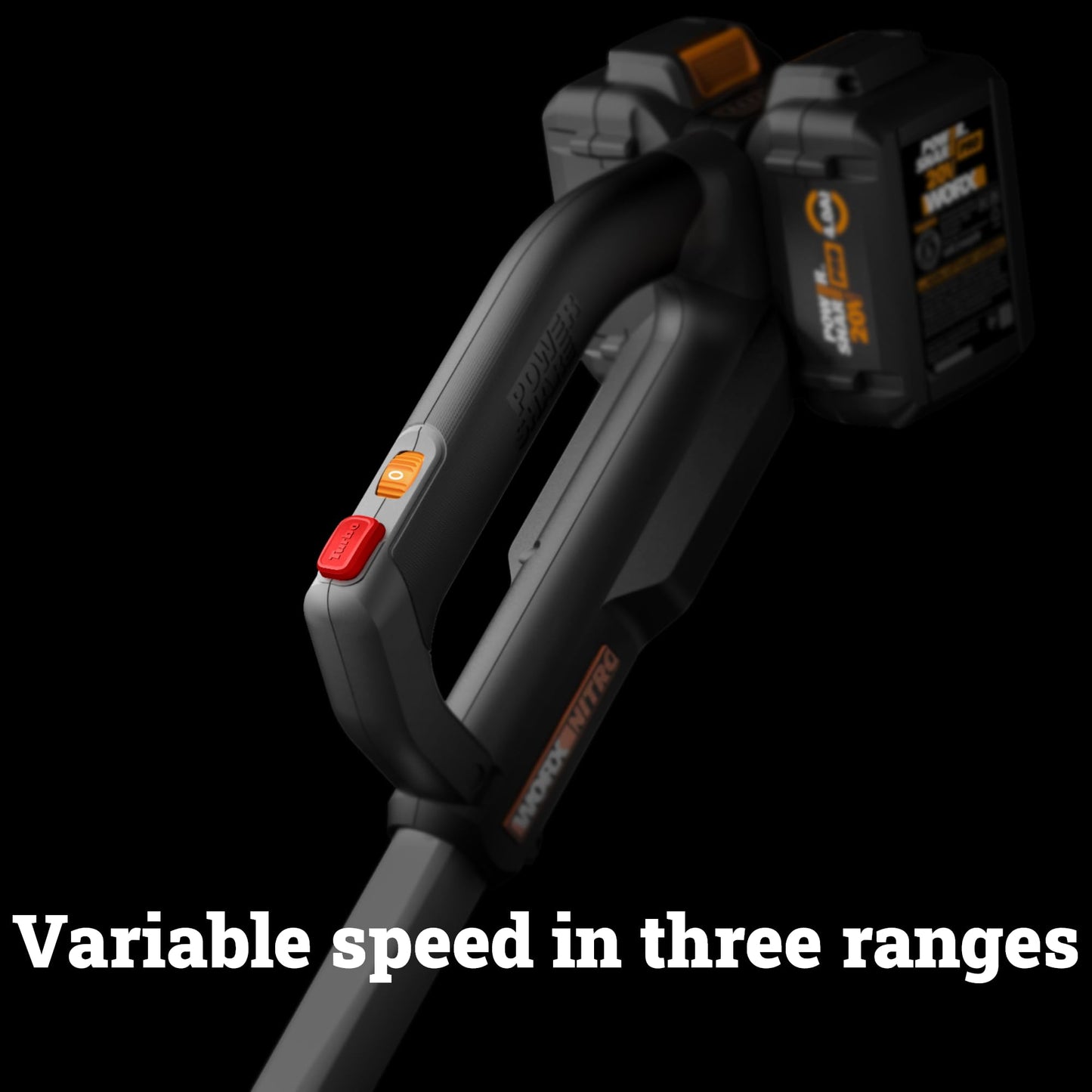 WORX Nitro cordless leaf blower, 620 CFM 165 MPH, brushless motor, includes 2 batteries and charger