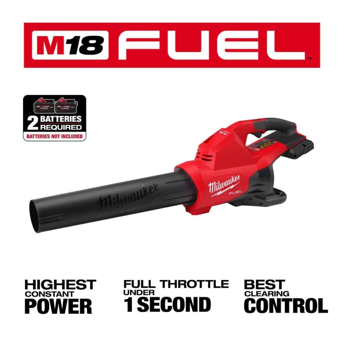 Milwaukee Electric - M18 Fuel. Dual Battery Blower
