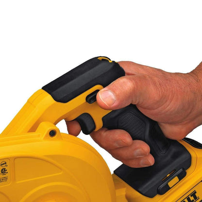 DEWALT 20V MAX Blower for Jobsite Kit, Compact, Battery & Charger Included (DCE100M1)