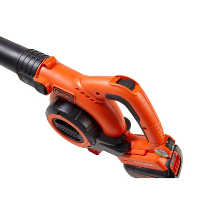 BLACK+DECKER 40V cordless leaf blower, vacuum and mulcher combo, 120 MPH, 6 speed control, battery and charger included