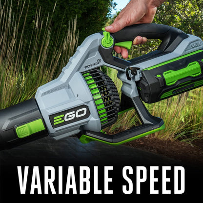 EGO Power+ LB7654 56V 765 CFM cordless leaf blower, brushless, includes 5.0Ah battery, charger, plus extra 2.5Ah battery
