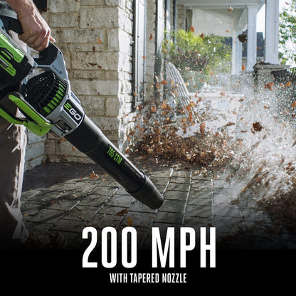 EGO Power+ LB7654 56V 765 CFM cordless leaf blower, brushless, includes 5.0Ah battery, charger, plus extra 2.5Ah battery