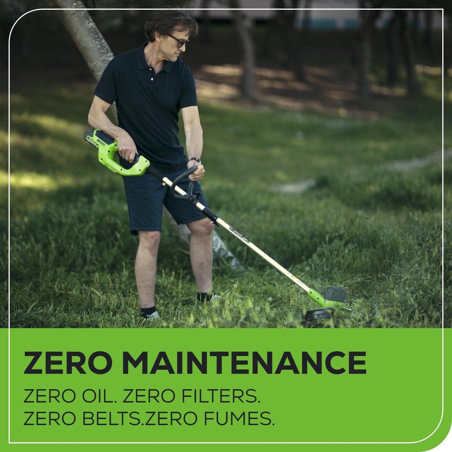 Greenworks 40V cordless combo kit, includes string trimmer and 390 CFM leaf blower with battery and charger