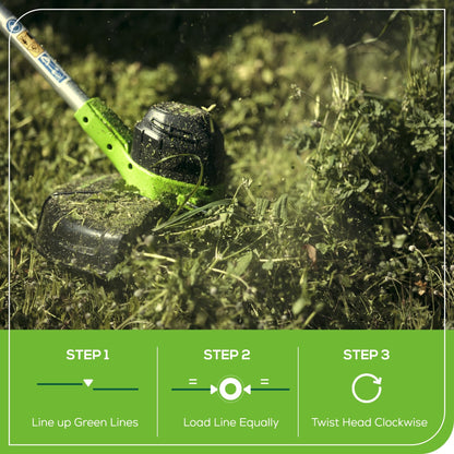 Greenworks 40V cordless combo kit, includes string trimmer and 390 CFM leaf blower with battery and charger